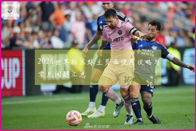 2026世界杯买球主页面使用攻略与常见问题汇总